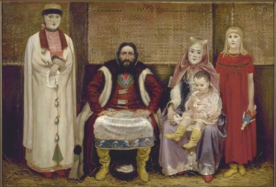 Stanichnaya Sloboda, Borisoglebsk Uezd, Tambov Gubernia, Russia by Andrei Petrovich Ryabushkin